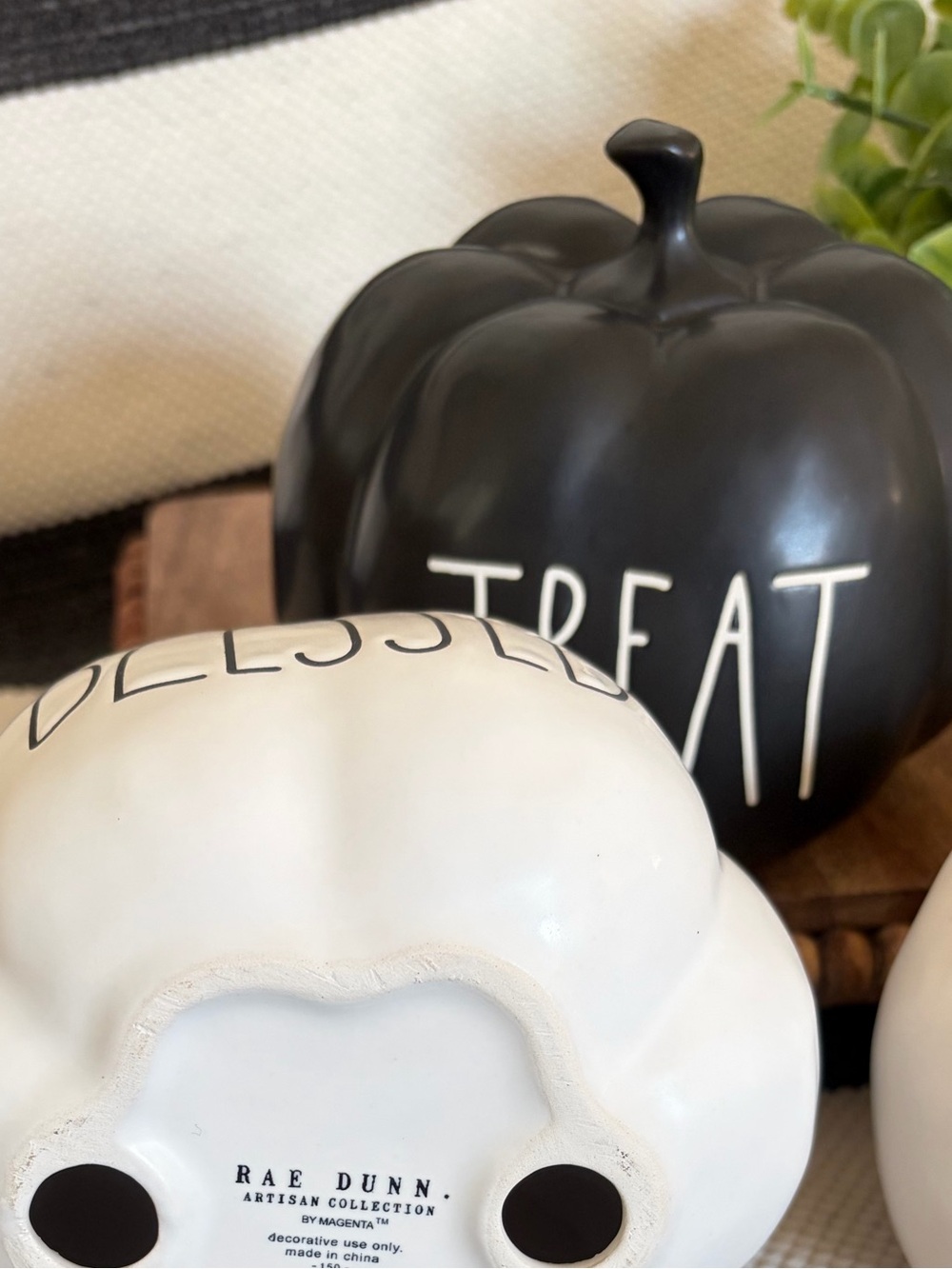 3 Rae Dunn Ceramic Pumpkins - Picture 9 of 9